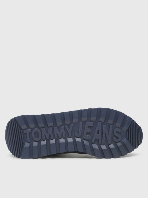 Zapatillas Hombre De Cuero Azul Tommy Hilfiger-3