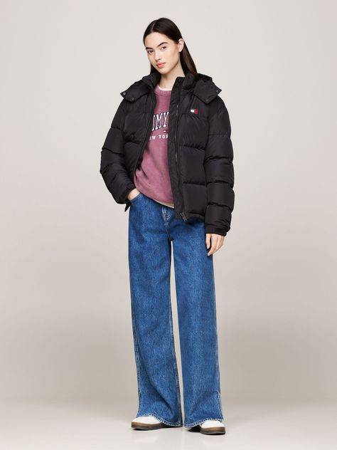 Parka Alaska Repelente Agua Negro Tommy Hilfiger-1
