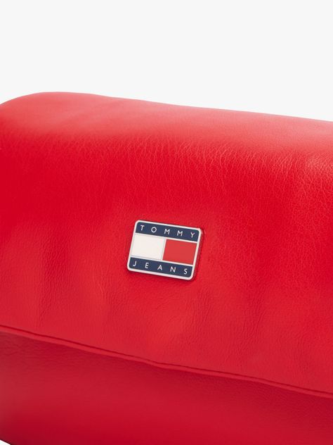 Bandolera Con Solapa Acolchada Rojo Tommy Jeans-3