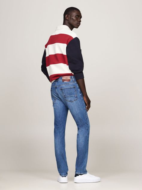 Jeans Flex Bleecker Slim Fit Celeste Tommy Hilfiger-2