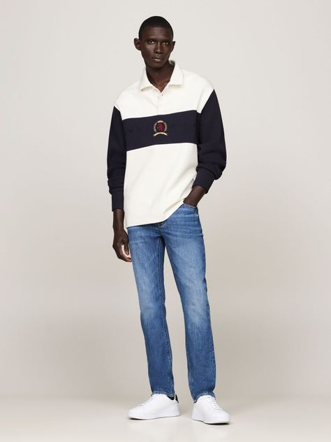Jeans Flex Bleecker Slim Fit Celeste Tommy Hilfiger-0