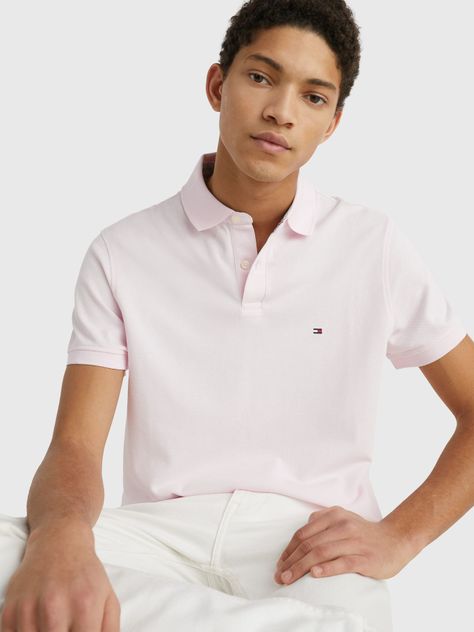 Polo Im 1985 Regular Fit Rosado Tommy Hilfiger-3