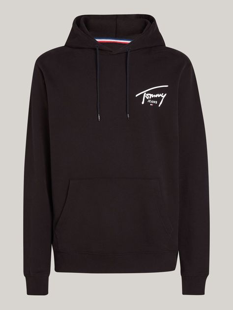 Polerón Hoodie Con Logo Distintivo Negro Tommy Jeans-4