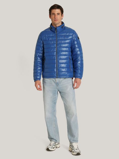 Parka Polished Con Logo NRO Azul Tommy Hilfiger-1