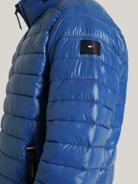 Parka Polished Con Logo NRO Azul Tommy Hilfiger-3