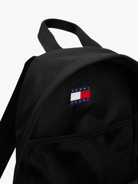 Mochila Essential Daily Con Logo Negro Tommy Jeans-2