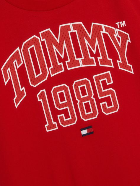 Polera Varsity Con Logo Rojo Tommy Hilfiger-2