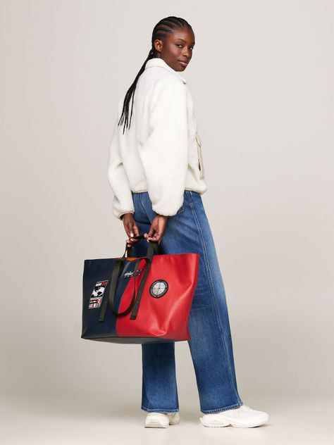 Tote Archive Color Block Multicolor Tommy Hilfiger-1
