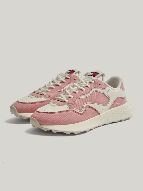 Zapatillas Con Diseño Retro Rosado Tommy Hilfiger-0