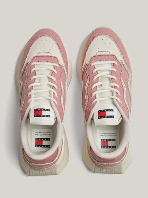 Zapatillas Con Diseño Retro Rosado Tommy Hilfiger-2