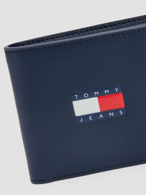 Billetera Archive Plegable Azul Tommy Hilfiger-3