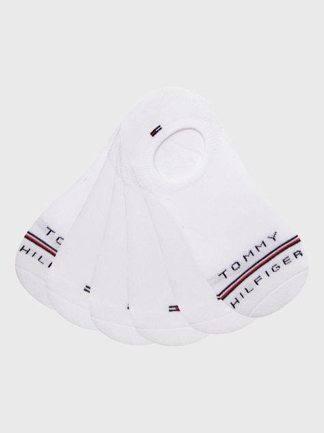 Pack 6 Calcetines Logo Bordado Blanco Tommy Hilfiger-0