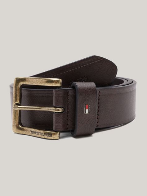 Cinturón Casual C Logo Café Tommy Hilfiger-0