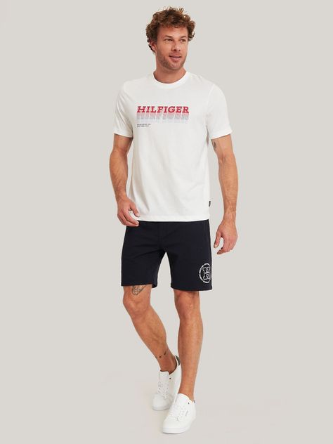 Polera Logo Monotipo Blanco YBR Tommy Hilfiger-1