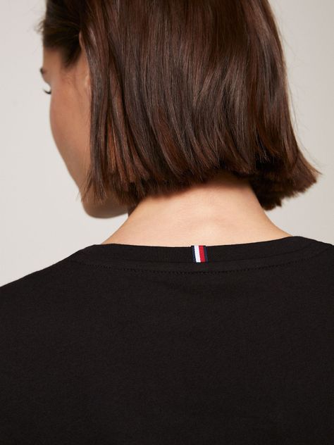 Polera Heritage Graphic C-Neck Negro Tommy Hilfiger-4