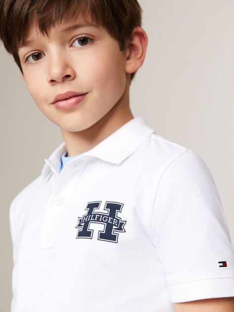 Polo De Corte Regular Con Logo Blanco Tommy Hilfiger-3
