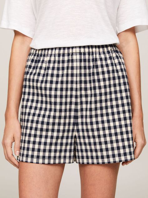 Shorts A Cuadros Vichy Multicolor Tommy Hilfiger-1