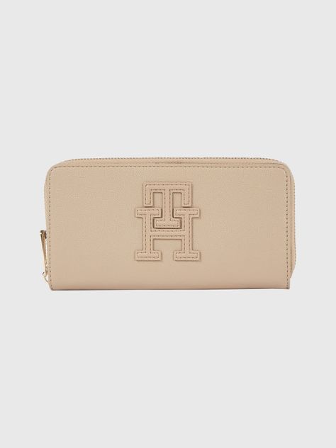 Billetera Large Timeless Monogram Beige Tommy Hilfiger-0