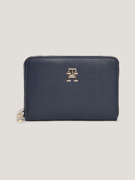 Billetera Essential Con Cierre Azul Tommy Hilfiger-0