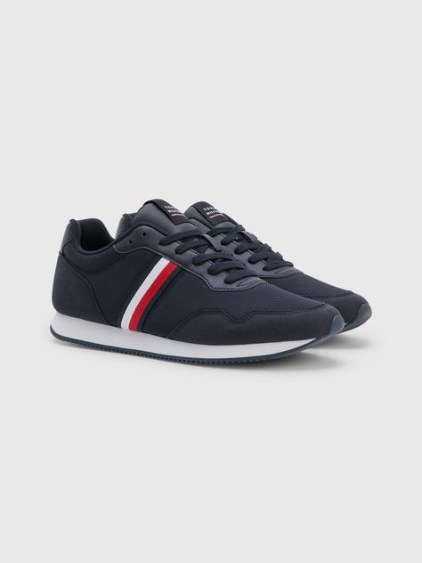 Zapatillas Running Stripe Azul Tommy Hilfiger-0