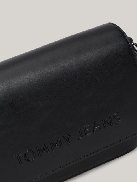 Bandolera Essential Con Solapa Negro Tommy Hilfiger-2