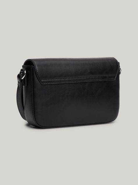 Bandolera Essential Con Solapa Negro Tommy Hilfiger-4
