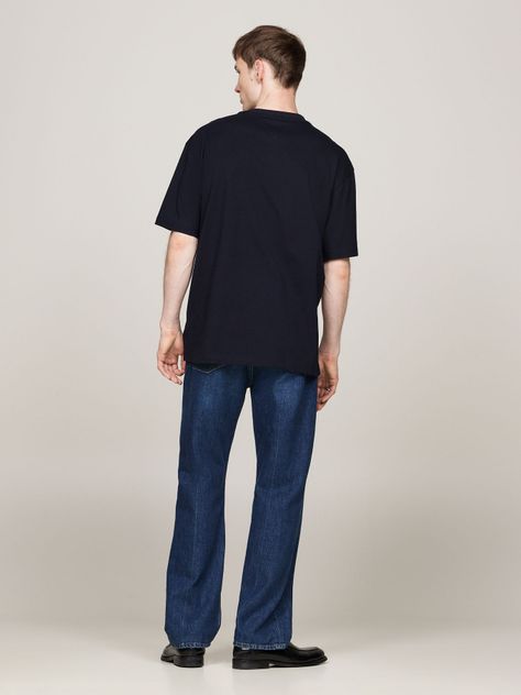Polera Shadow Global Stripe Azul Tommy Hilfiger-2