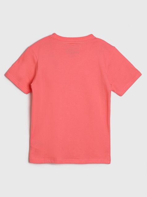 Polera Con Logo Circular Naranjo Tommy Hilfiger-1