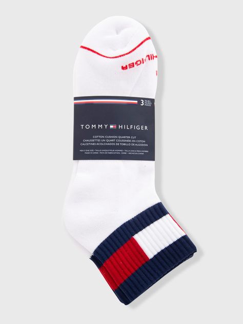 Pack 3 Pares De Calcetines Sport  Blanco Tommy Hilfiger-1