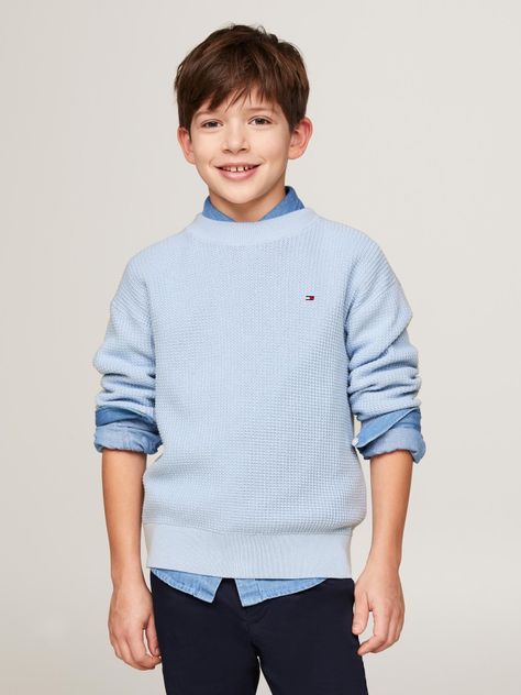 Sweater Essential Regular Fit Celeste Tommy Hilfiger-0