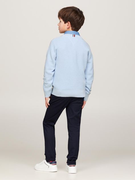 Sweater Essential Regular Fit Celeste Tommy Hilfiger-2