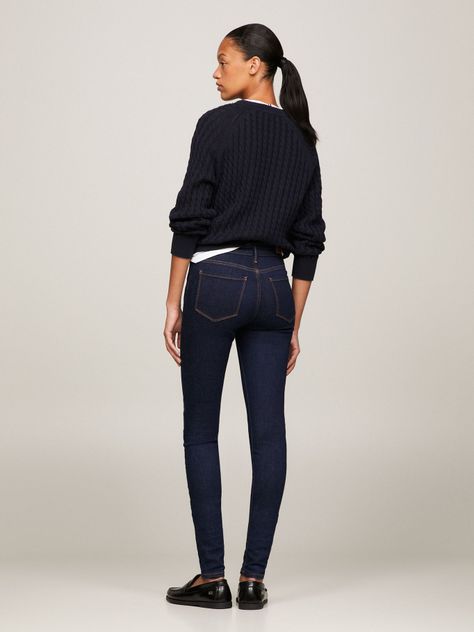 Jeans Como Heritage Skinny Azul Tommy Hilfiger A2-2