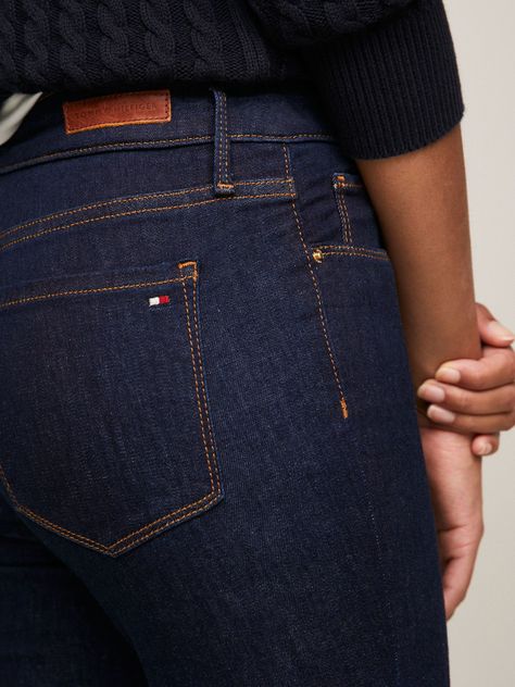 Jeans Como Heritage Skinny Azul Tommy Hilfiger A2-3