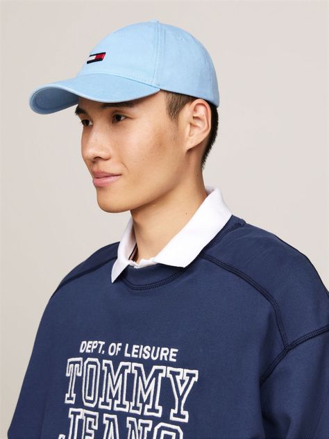 Jockey Denim Con Logo Alargado Celeste Tommy Hilfiger-1