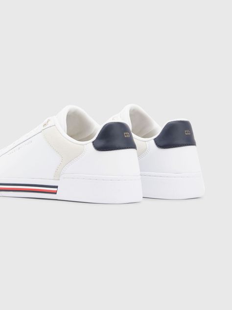 Zapatilla Court Global Stripes Blanco Tommy Hilfiger-4