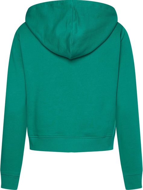 Polerón Hoodie Con Cierre New Logo Verde Tommy Hilfiger-1