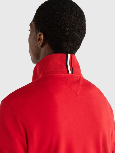 POLO REGULAR FIT SMALL LOGO ROJO TOMMY HILFIGER-3