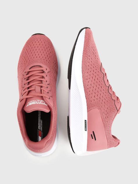 Zapatillas Sport Con Logo Rosado Tommy Hilfiger-2