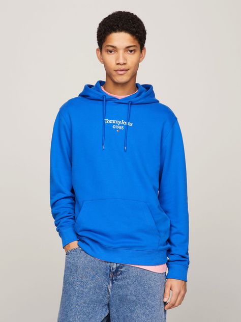 Polerón Hoodi Regular Graphic Azul Tommy Jeans-0