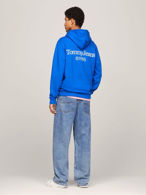 Polerón Hoodi Regular Graphic Azul Tommy Jeans-2