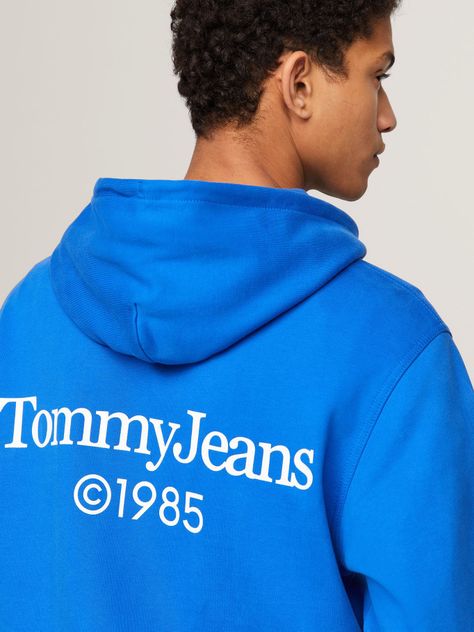 Polerón Hoodi Regular Graphic Azul Tommy Jeans-3