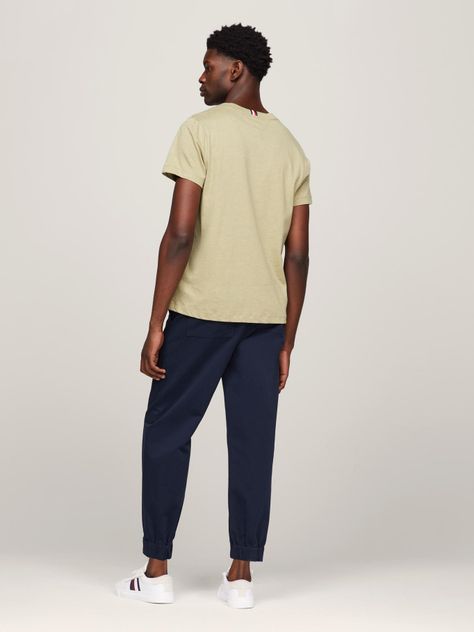 Polera Logo Arqueado Regular Fit Café Tommy Hilfiger-2