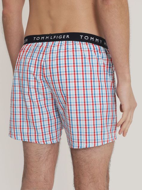 Pack De 4 Bóxers Woven Con Print Multicolor Tommy Hilfiger-3