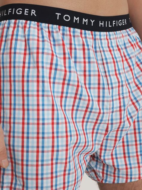 Pack De 4 Bóxers Woven Con Print Multicolor Tommy Hilfiger-4