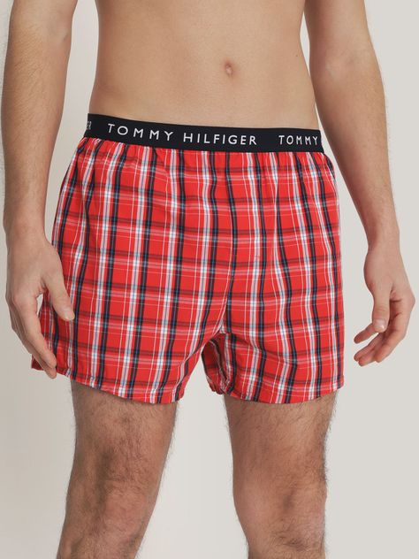 Pack De 4 Bóxers Woven Con Print Multicolor Tommy Hilfiger-6