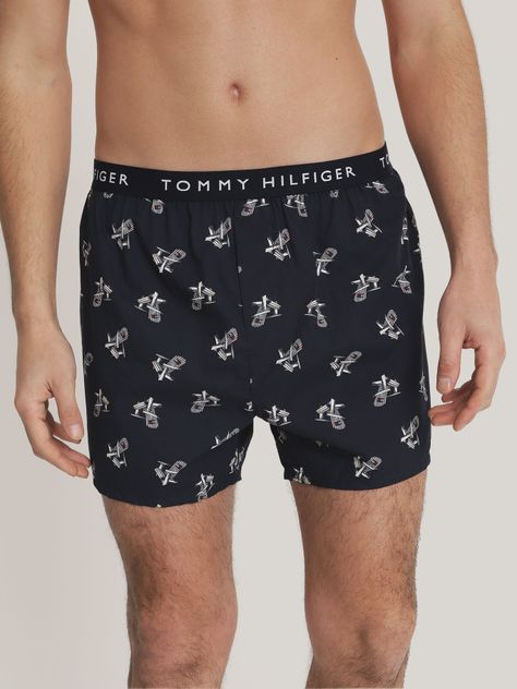 Pack De 4 Bóxers Woven Con Print Multicolor Tommy Hilfiger-7