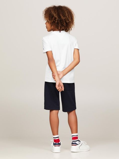 Polera C-Neck Con Logo Blanco Tommy Hilfiger-2