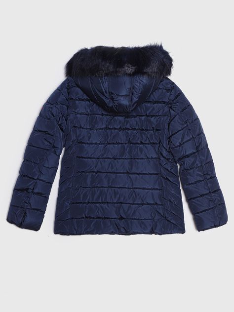 Parka Essential Hoodie Azul Tommy Hilfiger-1
