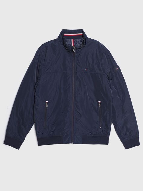 Chaqueta Bomber Golf Con Logo Azul Tommy Hilfiger-0