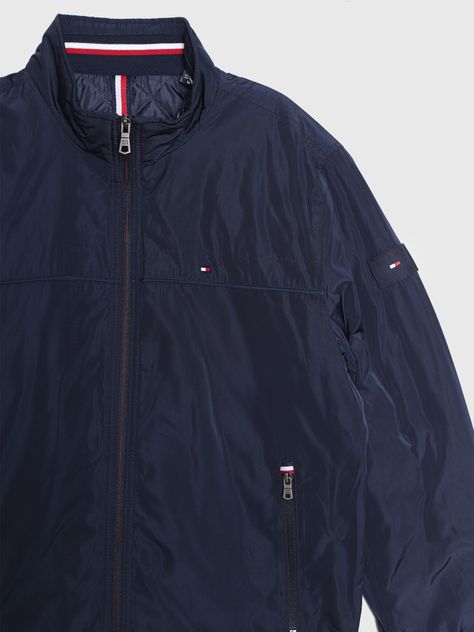 Chaqueta Bomber Golf Con Logo Azul Tommy Hilfiger-2